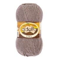 Пряжа ADELIA "LIRA"   100\% акрил   10 шт. х  50 г  200 м ± 5 м №06 серо-бежевый