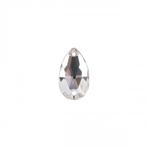 Страз "Zlatka"   ZRSE-0518   Crystal   18 х  11 мм  стекло   5 x  2 шт  в пакете с картонным еврослотом №01 белый (Crystal)