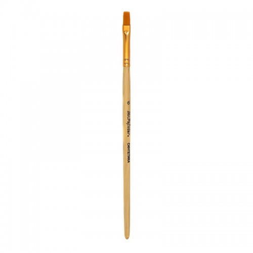 Кисть синтетика "Mr.Painter"   SBF 204-06   плоская   5 шт  короткая ручка №06