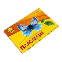 "Лео"   "Ярко"   Пластилин классический   LBMC-0116   320 г ( в картонной упаковке )  16 цв. .