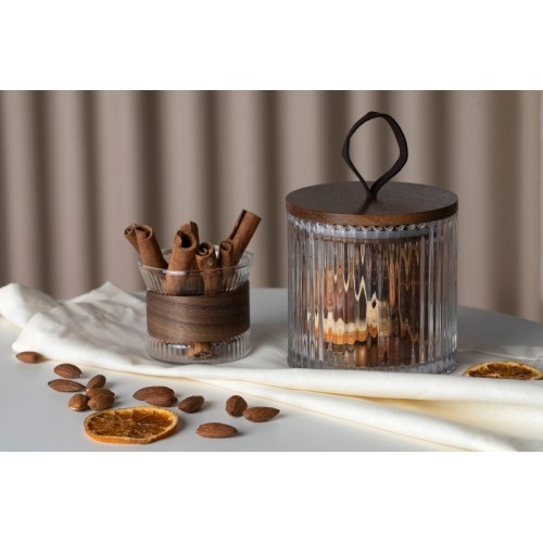 "Stilerra home"   PFH-016   Банка декоративная  d 10.5 см  11 см №01 "полосы"