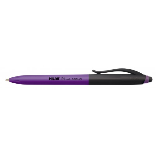 "Milan"   Ручка шариковая автоматическая со стилусом "P1 Stylus"   1 мм  24 шт. 176592124 ассорти цвет чернил: ассорти
