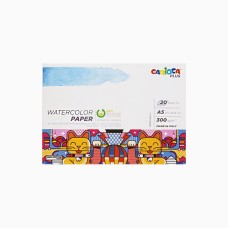 "Carioca Plus"   Скетчбук для рисования акварелью   A5   300  г/м2  склейка с одной стороны   20 л. 45224