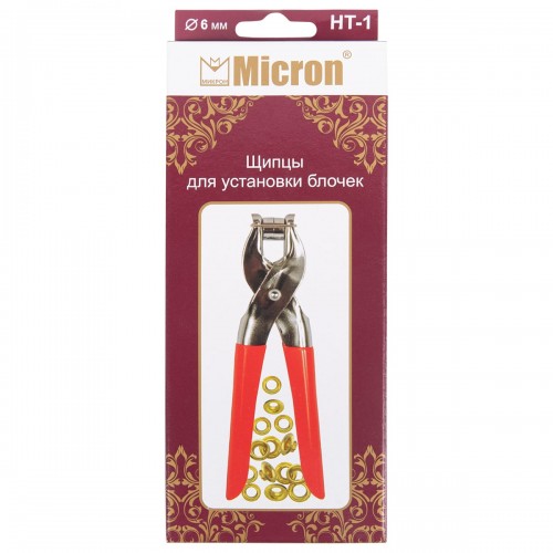 "Micron"   HT-1   Щипцы для установки блочек с блочками
