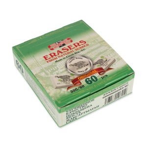 "KOH-I-NOOR Hardtmuth"   Ластик для чернографитных карандашей 300/60   60 шт. 0300060025KDRU