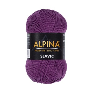 Пряжа ALPINA "SLAVIC"   70\% вискоза, 30\% шерсть   10 шт. х  50 г  140 м ± 7 м  СК/Распродажа №09 синий