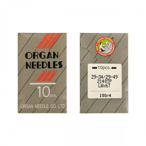 Иглы для пром. шв. машин "ORGAN"   LW x 6T   10 шт.  СК/Распродажа №100