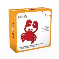 "Woolla"   WT-0201   "Краб Семен"  набор для валяния .