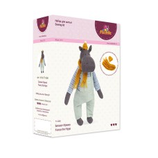 Набор для шитья "Miadolla"   TT-0280   Бегемот Франко   "Miadolla"   TT-0280   Бегемот Франко