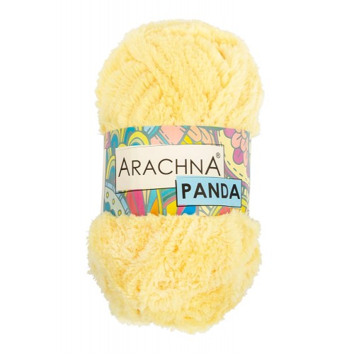 Пряжа ARACHNA "PANDA"   100\% микрополиэстер   5 шт. х  100 г  75 м №95 св.желтый