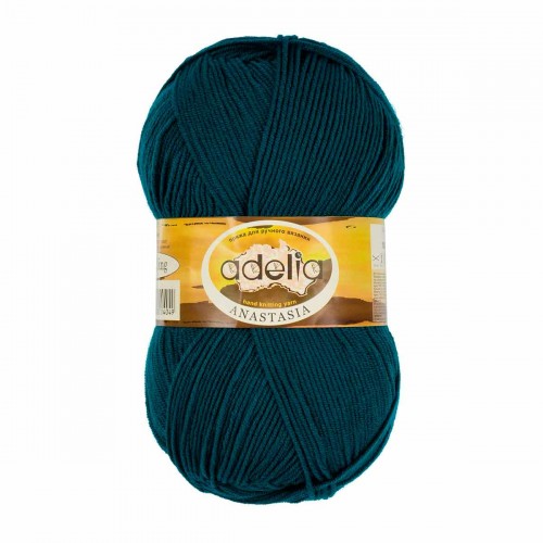 Пряжа ADELIA "ANASTASIA"   100\% акрил   5 шт. х  100 г  330 м ± 10 м №21 св.зеленый