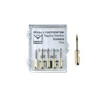 Иглы для этикет-пистолета   TNF   "Micron"   5 шт  в картонной упаковке никель