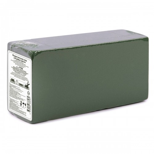 FWBK   Флористическая пена  для живых цветов   23 x 11 x 7.5 см  15 шт.  кирпич "Кирпич"