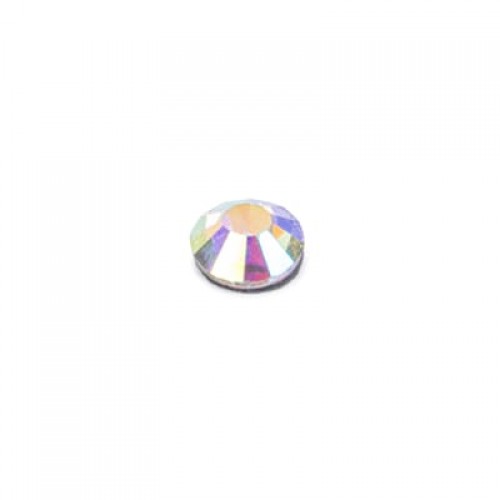Страз клеевой "Zlatka"   ZRTG-0872   SS08   AB-Crystal   2.4 мм  стекло   5 x  72 шт  в пакете с картонным еврослотом №02 перламутровый (AB-crystal)