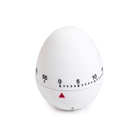 "S-CHIEF"   SHF-0330   Таймер кухонный   5.9  х 7.2 см  1 шт белый