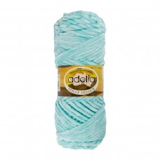 Пряжа ADELIA "DOLLY  VELOUR"   100\% микрополиэстер   5 шт. х  100 г  93 м ± 6 м №41 мятный