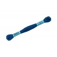 Нитки для вышивания "Gamma"    мулине  ( 0001-0206 )  100\% хлопок   24 x  8 м №0003 васильковый