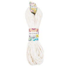 Пряжа ARACHNA "Macrame Rope"   70\% хлопок, 30\% полиэстер   3 шт. х  120 г ± 10 г  54 м ± 1 м №305 молочный