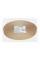 Лента киперная с люрексом   20 мм  TPTL-20   50 м бежевый-золотистый/beige-golden