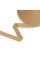 Лента киперная с люрексом   20 мм  TPTL-20   50 м бежевый-золотистый/beige-golden