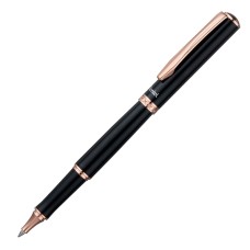 "Pentel"   Ручка роллер, гелевый синий стержень 0,7 мм, в подарочном футляре  d 0.4 мм K611APG-LR7CEBSET цвет чернил: синий