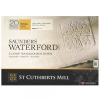 "St. Cuthberts Mill"   Альбом для акварели Rough   300 г/м2  31 х  41 см  склейка с одной стороны   20 л. T46630001011E крупнозернистая