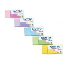 "Giotto"   Ластик пастельные цвета   60 шт. F241600