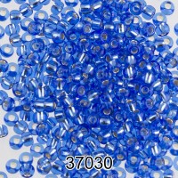 Бисер Чехия круглый 5   10/0   2.3 мм  500 г 37030 (Ф266) св.голубой
