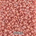 Бисер Чехия круглый 4 10/0 2.3 мм 500 г 07633 (Ф297) бежевый