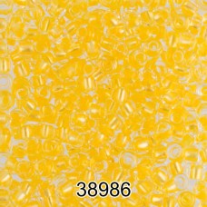 Бисер Чехия круглый 5   10/0   2.3 мм  500 г 38986 (Ф373) желтый