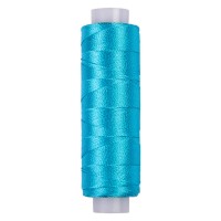 Нитки для вышивания "Gamma"   V150/2   100\% вискоза   10 x  183 м  200 я №3335 т.бирюзовый