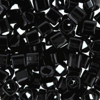 Бисер Япония "TOHO" CUBE №1   3 мм  500 г №0049 черный