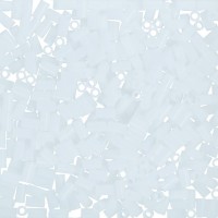 Бисер Япония "TOHO" BUGLE №2   3 мм  500 г №0041 белый