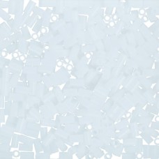 Бисер Япония "TOHO" BUGLE №2   3 мм  500 г №0041 белый