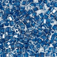 Бисер Япония "TOHO" 11/0   HEXAGON №4   2.2 мм  500 г №0347 синий