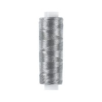 Нитки для вышивания "Gamma"   V75/2   100\% вискоза   10 x  365 м  400 я 16-0000 серый