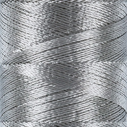 Нитки для вышивания "Gamma"   V75/2   100\% вискоза   10 x  365 м  400 я 16-0000 серый