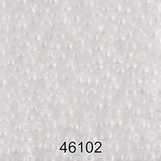 Бисер Чехия круглый 1   10/0   2.3 мм  500 г 46102 (Ф055) белый