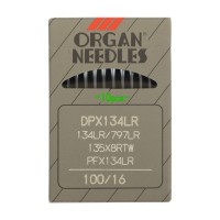 Иглы для пром. шв. машин "ORGAN"   DPX134 LR/PFX134LR   10 шт. №100