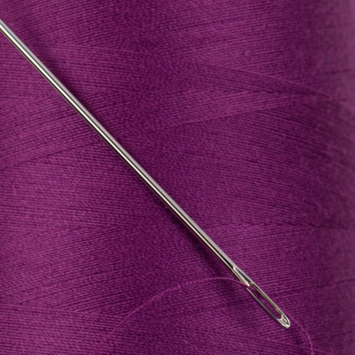 Швейные нитки (полиэстер) 40/2   "Nitka"  ( 101-200 )  4570 м №181 лиловый