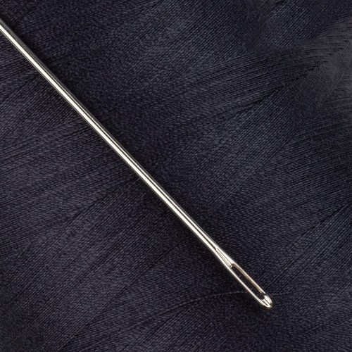 Швейные нитки (полиэстер) 40/2   "Nitka"  ( 301-400 )  4570 м №375 т.т.серый