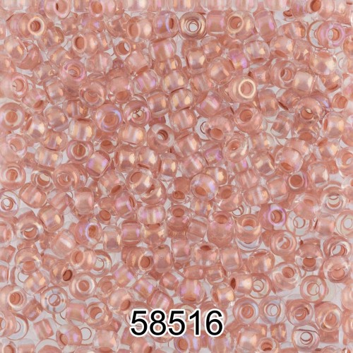 Бисер Чехия круглый 1   10/0   2.3 мм  500 г 58516 (Ф545) коричневый