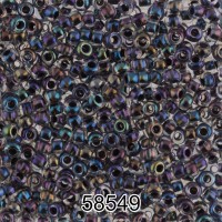 Бисер Чехия круглый 1   10/0   2.3 мм  500 г 58549 (Ф553) бензиновый