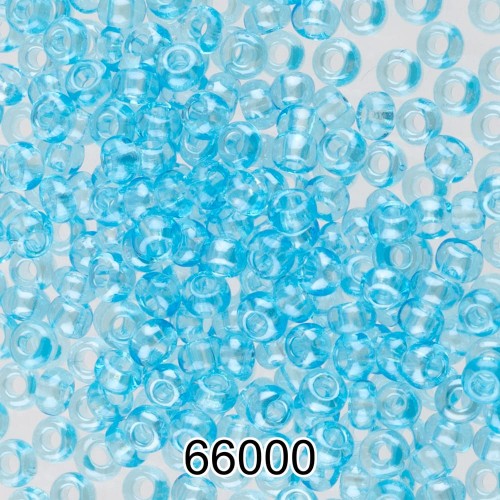Бисер Чехия круглый 1   10/0   2.3 мм  500 г 66000 (Ф573) голубой