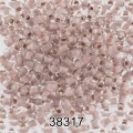 Бисер Чехия круглый 5 10/0 2.3 мм 500 г 38317 (Ф603) св.коричневый