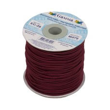 Шнур "Gamma"   2 мм  EC-20   эластичный   50 м ± 0.5 м №076 св.вишневый