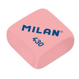 "Milan"   Ластик квадратный 430   2.8х2.8х1.3 см  30 шт. ассорти CMM430