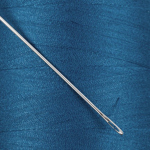 Швейные нитки (полиэстер) 40/2   "Nitka"  ( 201-300 )  4570 м №264 св.синий