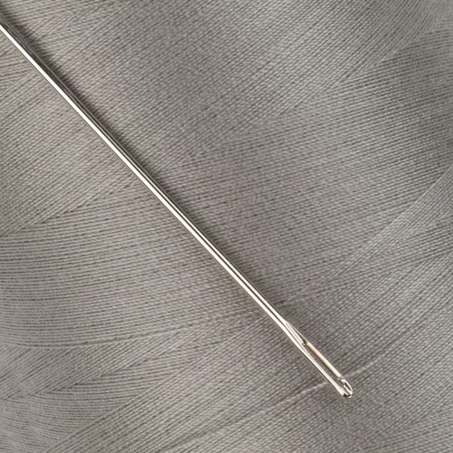 Швейные нитки (полиэстер) 40/2   "Nitka"  ( 301-400 )  4570 м №367 серый