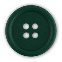 Пуговица костюмная с проколами "Gamma"   OXG 0010   24 " ( 15 мм)  24 шт № D529 темно-зеленый